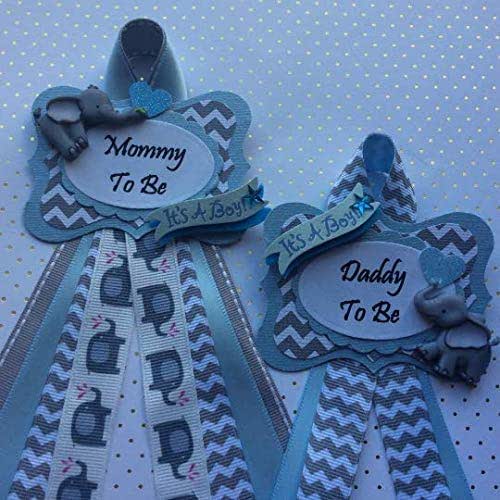 baby shower corsage elephant