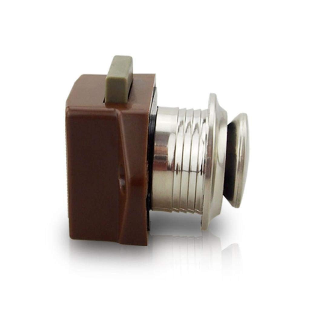 Cierre de botón para gabinete sin llave, apto para caravanas