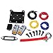 X-BULL 12V 4500LBS Electric Synthetic Rope ATV Winch Kits Off Road with Wireless Remote Control Mounting Bracket (H)