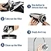 WELIKERA Handheld 12V 5000PA Portable, Strong Suction Rechargeable Cordless Vacuum Cleaner with Quick Charge Hand Held Vac for Home Car Pet Hair, Black