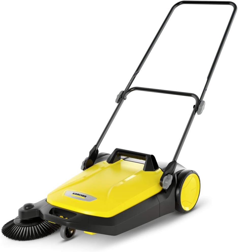 Kärcher 1.766-320.0, Kächer S 4 Mechanical sweeper, Black, Yellow, 20 liters
