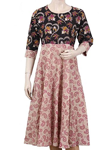kalamkari anarkali dress