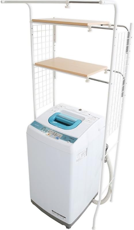 Amazon Co Jp Lowya ロウヤ ランドリーラック ランドリー収納 洗濯機収納 伸縮 幅63 5 96cm ナチュラル ホーム キッチン Amazon Co Jp Lowya ロウヤ ランドリーラック ランドリー収納 洗濯機収納 伸縮 幅63 5 96cm ナチュラル ホーム キッチン