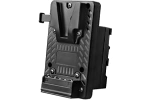 Alvins V-Mount to BP-U30 Battery Conversion Adapter for Blackmagic Pyxis 6K 12K, BPU-30 V Mount Dummy Battery for Sony PXW-Z2