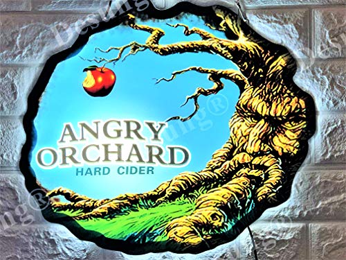 Desung Revolutionary Hard Cider Angry Orchard 3D LED Neon Light Sign Vivid Printing Tech Design Decorate 3rd Generation LED Sign