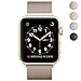 OROBAY Apple Watch Band 38mm 42mm, Stainless Steel Milanese Mesh Loop Magnetic Closure Clasp Apple Watch Wristband Strap for Apple iWatch Sports&Edition