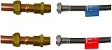 GROHE 15mm Compression x 3/8 Inch BSP Male Brass Adaptors for UK Taps - Set of 2 view 6