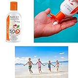 1 Kids SafeSea UVA UVB Sunscreen Jellyfish Sting Protection SPF50 Lice Lotion !