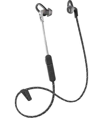 Wireless Bluetooth Headphones Grey Plantronics Fit 500 Plantronics