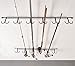Vicien BATEMEN Ceiling Rod Rack for Fishing Poles and Fishing Rods Indoor and Outdoor Use (1 Pack)