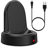 Wireless Charger for Samsung Gear S3, Frontier and Classic, AFUNTA Charging Dock Cradle with USB Cable for Galaxy Gear S3 Smart Watch Accessory