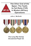 The Other End of the Spear: The Tooth-to-Tail Ratio (T3R) in Modern Military Operations: The Long Wa by John J. McGrath, Combat Studies Institute