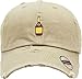 KBSV-047 KHK Henny Bottle Vintage Distressed Dad Hat Baseball Cap Polo Style Adjustable