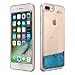 ESEEKGO Case Compatible iPhone 7 Plus, ESEEKGO Floating Liquid Case Compatible with iPhone 7 Plus Soft Cover TPU Bumper Bling Bling Case (Blue)