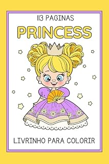 Livro Livrinho para colorir princesas