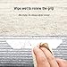 Large Size Rug Grippers,8PCS Carpet Tape,Keeps Your Rug in Place & Makes Corners Flat. Super LARGE Anti Curling Rug Corner Gripper.Premium Carpet Gripper with Renewable Gripper Tape