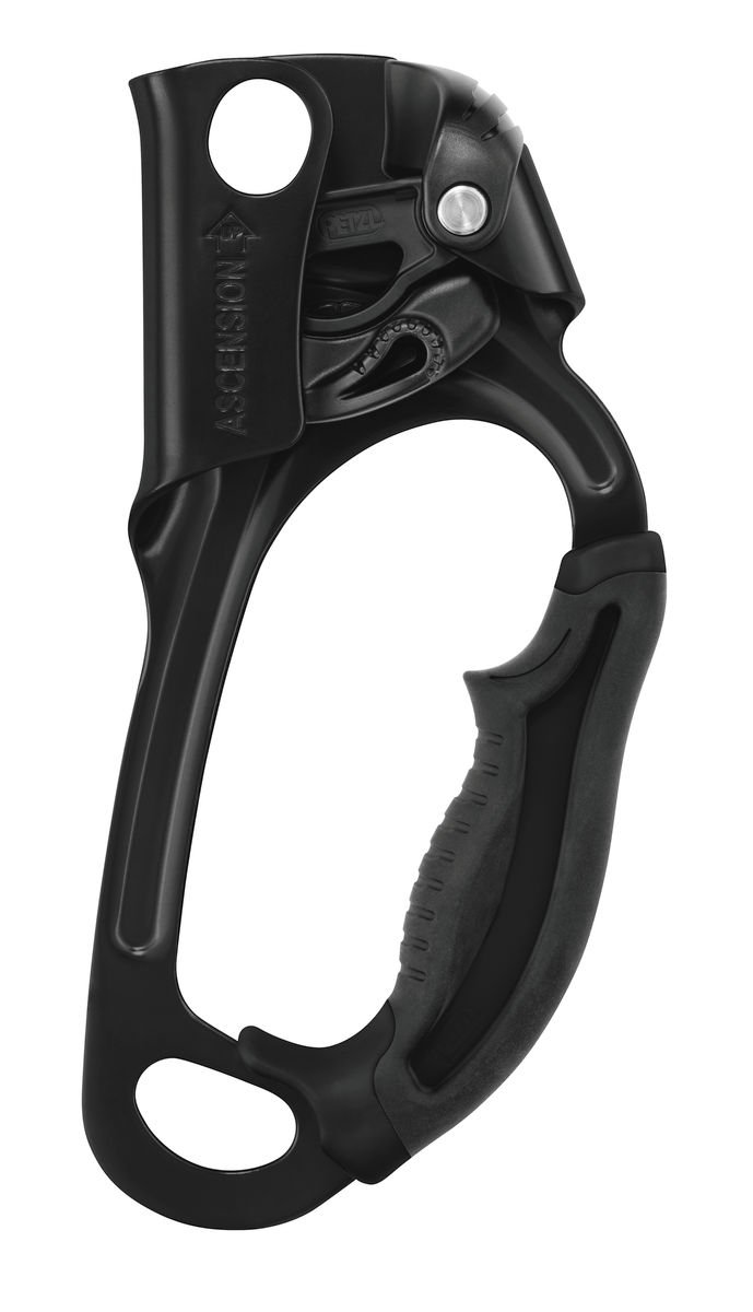 Petzl Ascension Adults Riser Clamps, Black, B17ARN