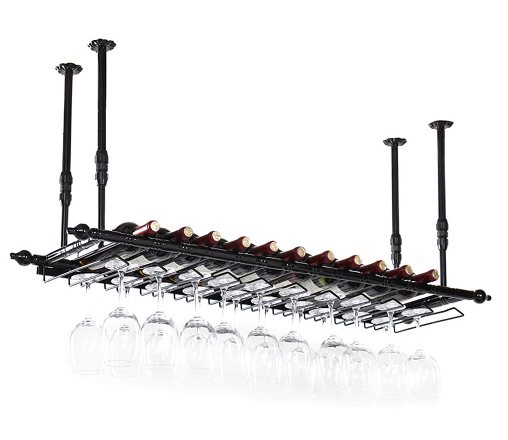 XF ワイングラスラックぶら下がってクリエイティブ装飾品ゴブレットラックホームバーワインラックワイングラスラック - 利用可能な (サイズ さいず : 120x30cm) B07QF5C5YX  120x30cm