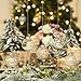 Sea Team Shatterproof Clear Plastic Christmas Ball Ornaments Decorative Xmas Balls Baubles Set with Stuffed Delicate Decorations (60mm/2.36 inch 30-Pack, Iridescent)
