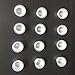 New Star Tattoo 200pcs Plastic Large Ink Pigment Cups #15 - Tattoo Ink Caps for Supplies