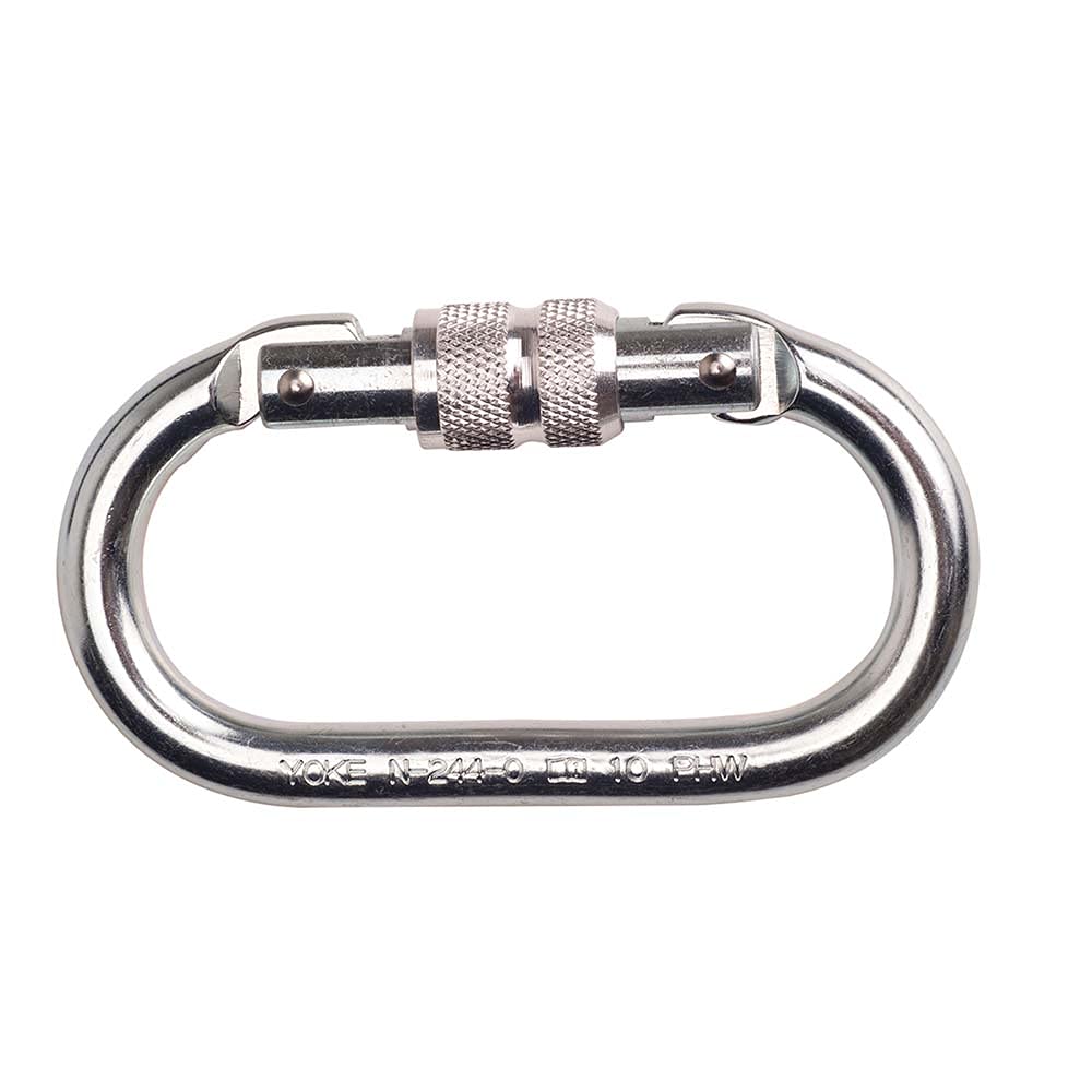 Portwest Screwgate Carabiner, Color: Silver, FP30SIR