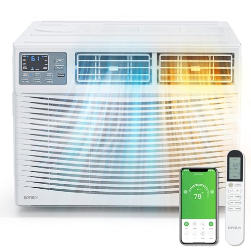 ROVSUN Window Air Conditioner with Heat