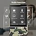 AGPtEK A20 8GB MP3 Player with FM Radio/Voice Recorder, 70 Hours Playback and Expandable Up to 64GB with Independent Lock & Volume Control, Camo Green
