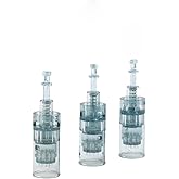 Microneedling Pen Replacement Cartridges for Dr Pen M8(Round Nano 10 Pack)