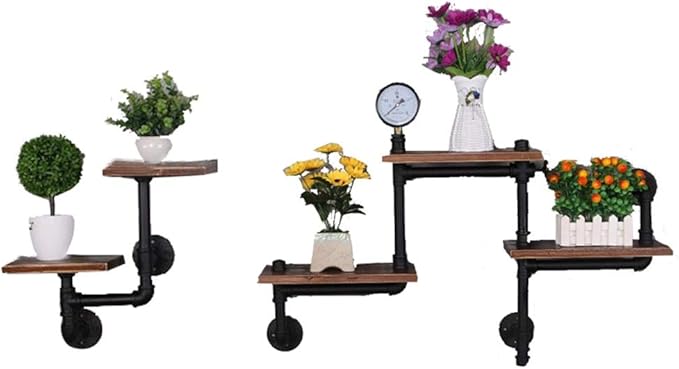 Estantes Flotantes Estantes Montados En La Pared Estante De La Tubería