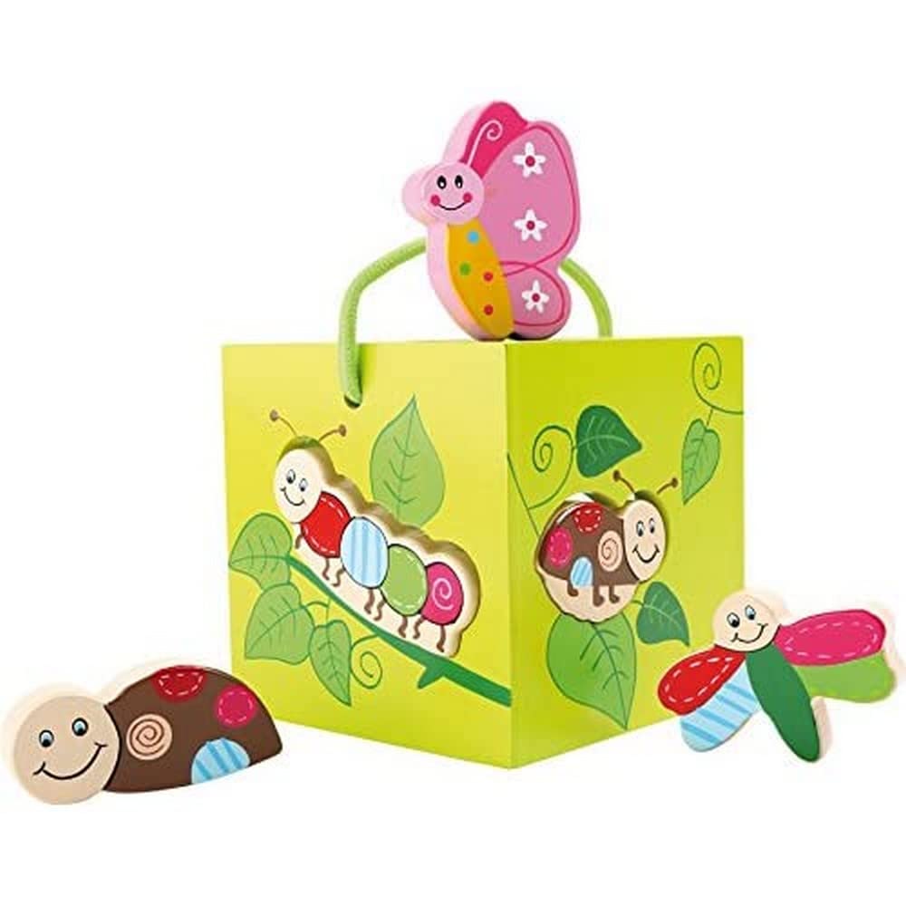 Small Foot 5714 Insect World Motor Skill Trainer Cube