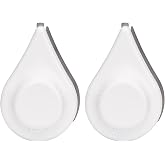 THIRDREALITY Zigbee Water Leak Sensor with Dripping Detection 2 Pack, 120 dB Alarm, App Notifications Enabled When Work with Home Assistant and Compatible Zigbee HUB, Batteries Included
