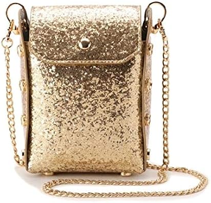 Amazon オペークドットクリップ Opaque Clip カシメチェーンミニショルダーバッグ ゴールド 007 00 Opaque Clip オペーク ドット クリップ レディースバッグ 財布