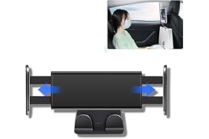 Car Rear Seat Tablet Mount for Model Y, Headrest Tablet Holder for 4.7-12.9 Inch Mobile Phone Tablet Switch, Car Headrest Mou