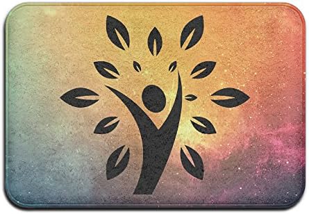 ZHEME Healthy Lifestyle Logo Home Furnishing Pet NonSlip Mat 23.6Lx15.7W
