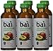 Bai Iced Tea, Narino Peach, Antioxidant Infused Supertea, Crafted with Real Tea (Black Tea, White Tea), 18 Fl Oz (Pack of 6)