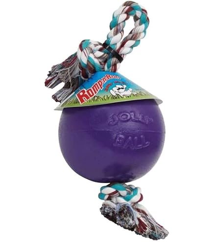 Jolly Pets Box Jolly Ball Romp-n-Roll 10 Cm Blauw Wobble Wag