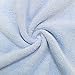 POLYTE Premium Microfiber Cleaning Towel,16x16 in 36 Pack (Light Blue,Green,Yellow)