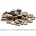 Shaped Rustic Wooden Love Heart Crafts Wedding Table Scatter Decoration (100pcs)