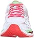 ASICS Women's Gel-Nimbus 17 Running Shoe,White/Hot Coral/Apple,8 M US