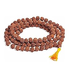 AANSSS Knotted Rudraksha 108+1 Beads