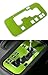 Danti Aluminum Interior Accessories Trim Gear Frame Cover for Jeep Wrangler 2012-2016 1pcs (Green)