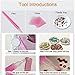 Kisstaker DIY 5D Diamond Sticker Cross Stitch Painting Kits Arts Crafts Rainy Night 42x50cm(16.5x19.5