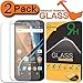 [2-Pack] Moto G4 Screen Protector, Jasinber [Tempered Glass] Screen Protector for Moto G (4th Generation) with 9H Hardness/Anti-Scratch/Anti-Fingerprint/Bubble Free