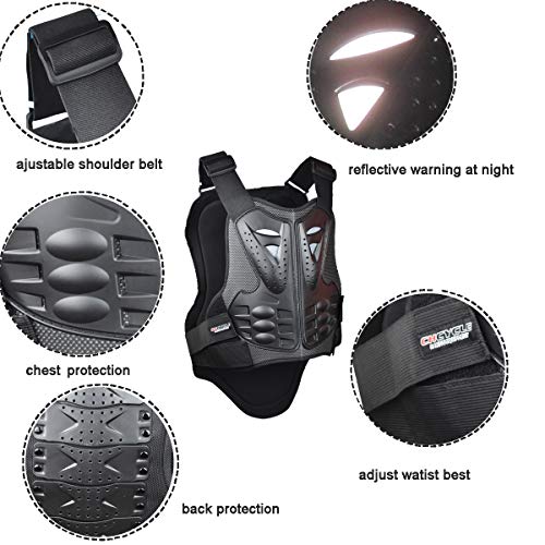 CHCYCLE motorcycle vest armor pretection (X-Large)