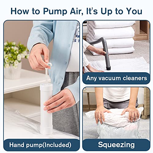 Vacuum Storage Bags, OFFSIR Vacuum Sealer Bags Space Saver Vacuum