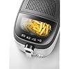 DeLonghi-FS6055-24-Litre-Traditional-Deep-Fat-Fryer-Adjustable-Temperature-Control-Easy-Clean-Dishwasher-Safe-Anti-Odour-Filter-1800-W-White De'Longhi FS6055 2.4 Litre Traditional Deep Fat Fryer, Adjustable Temperature Control, Easy Clean - Dishwasher Safe…