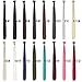 Miss U Hair Unisex Women 20Inch 110g Synthetic Long Straight Hair Extensions Weft DIY Doll Hair Material (Pure white)