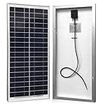 Solar Panel 40 Watt, Powereco 40W Polycrystalline Solar Charger for 12V Battery Charging