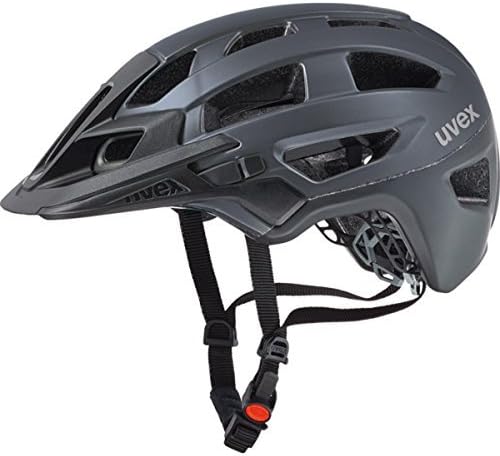 Uvex 2017 Finale Enduro Bicycle Helmet - 4181060 (dark silver-black matte - 52-57 cm)