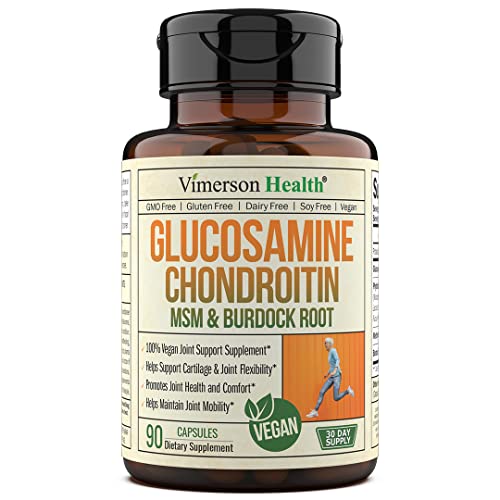 Vegan Glucosamine Chondroitin, Phytodroitin MSM Supplement Capsules